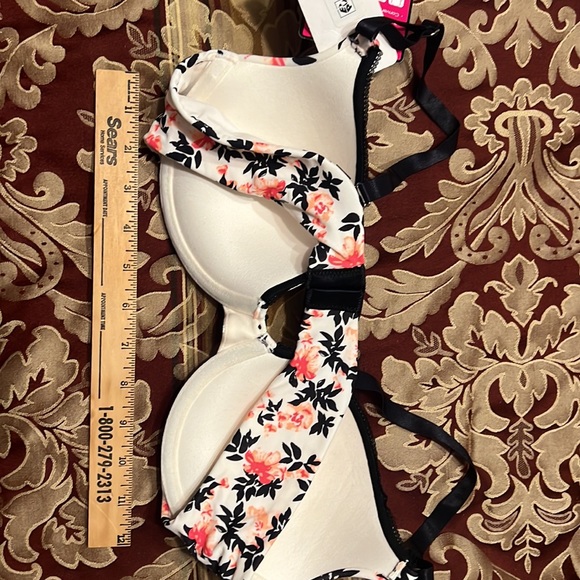 COPY - Brand new Lily of France ego-boost women’s bra, brassiere 38B floral - Picture 5 of 5